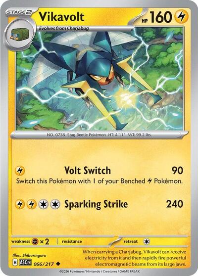 Vikavolt - 066/217 - 066/217 Normal - ME: Ascended Heroes
