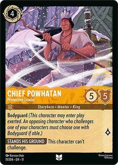 Chief Powhatan - Protective Leader - 11/204 Normal - Winterspell