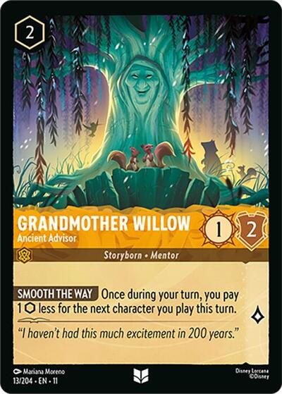 Grandmother Willow - Ancient Advisor - 13/204 Normal - Winterspell