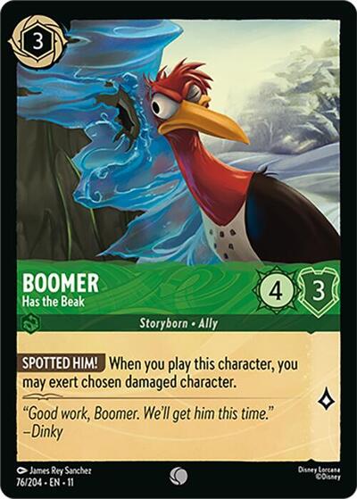 Boomer - Has the Beak - 76/204 Normal - Winterspell