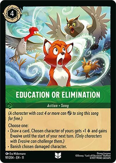 Education or Elimination - 97/204 Normal - Winterspell