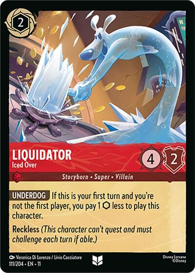 Liquidator - Iced Over - 111/204 Normal - Winterspell