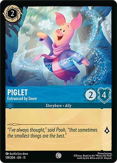 Piglet - Entranced by Snow - 139/204 Normal - Winterspell