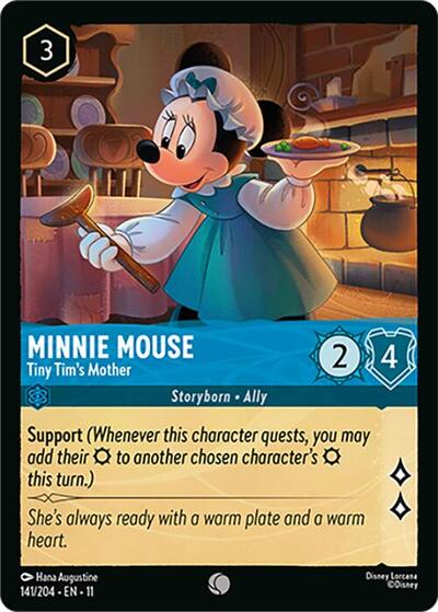 Minnie Mouse - Tiny Tim's Mother - 141/204 Normal - Winterspell