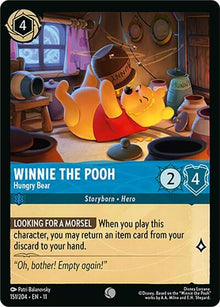 Winnie the Pooh - Hungry Bear - 151/204 Normal - Winterspell