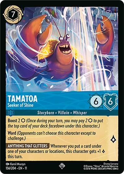 Tamatoa - Seeker of Shine - 156/204 Normal - Winterspell