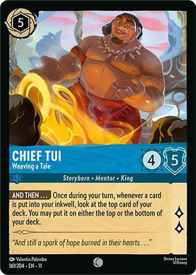 Chief Tui - Weaving a Tale - 161/204 Normal - Winterspell