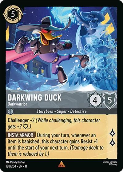 Darkwing Duck - Darkwarrior - 188/204 Normal - Winterspell