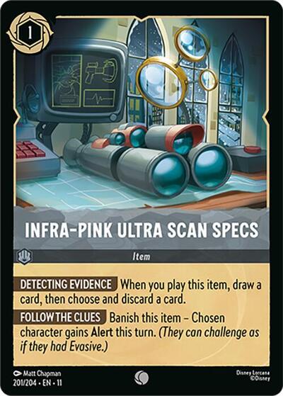 Infra-Pink Ultra Scan Specs - 201/204 Normal - Winterspell