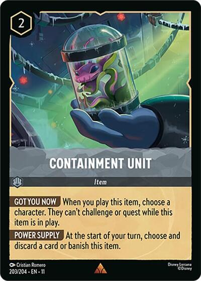 Containment Unit - 203/204 Normal - Winterspell