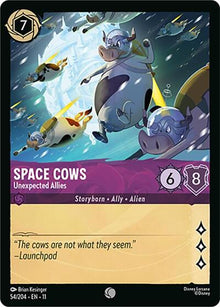 Space Cows - Unexpected Allies - 54/204 Normal - Winterspell