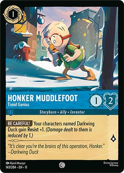 Honker Muddlefoot - Timid Genius - 143/204 Normal - Winterspell