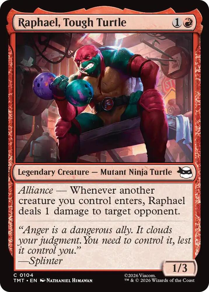 Raphael, Tough Turtle - 104 Normal - Teenage Mutant Ninja Turtles