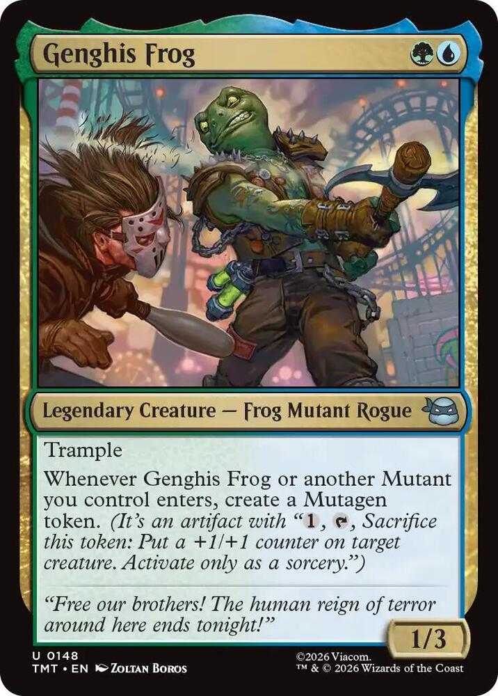 Genghis Frog - 148 Normal - Teenage Mutant Ninja Turtles