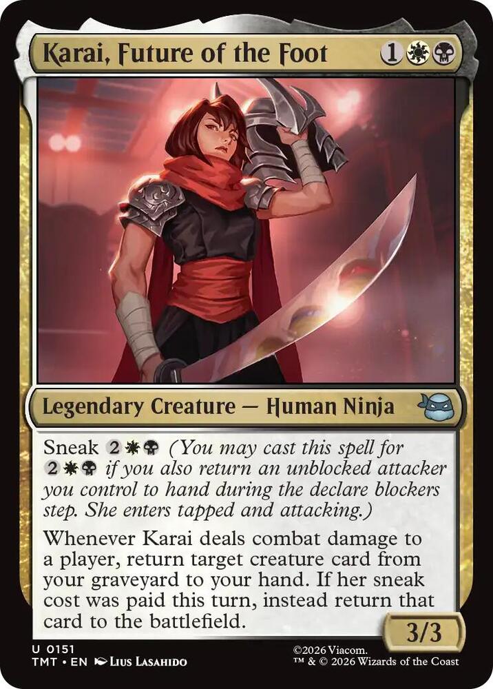 Karai, Future of the Foot - 151 Normal - Teenage Mutant Ninja Turtles