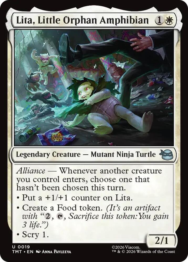 Lita, Little Orphan Amphibian - 19 Normal - Teenage Mutant Ninja Turtles