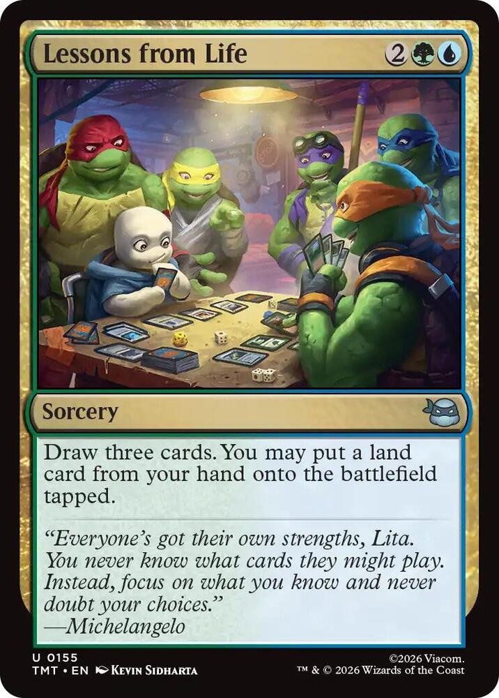 Lessons from Life - 155 Normal - Teenage Mutant Ninja Turtles