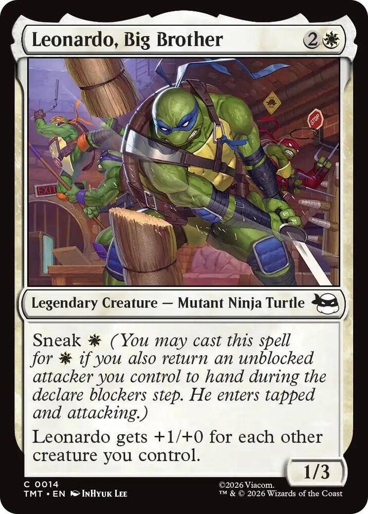 Leonardo, Big Brother - 14 Normal - Teenage Mutant Ninja Turtles