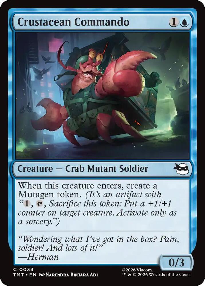 Crustacean Commando - 33 Normal - Teenage Mutant Ninja Turtles