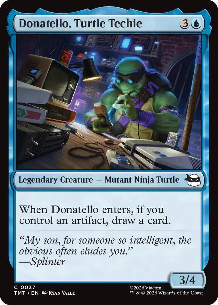 Donatello, Turtle Techie - 37 Normal - Teenage Mutant Ninja Turtles