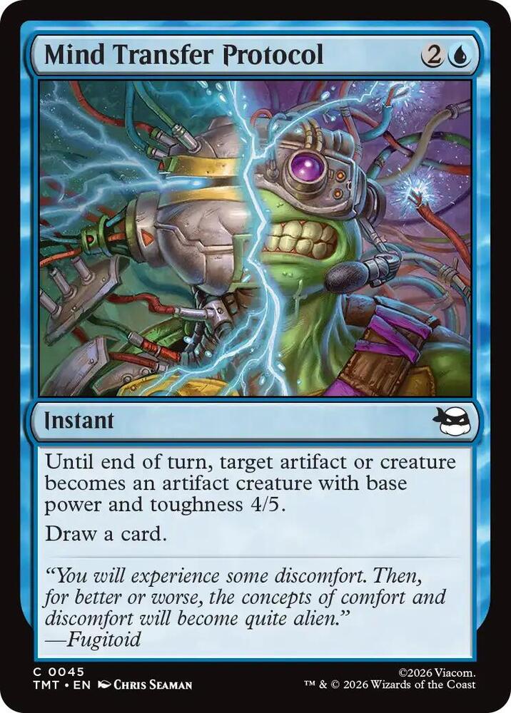 Mind Transfer Protocol - 45 Foil - Teenage Mutant Ninja Turtles