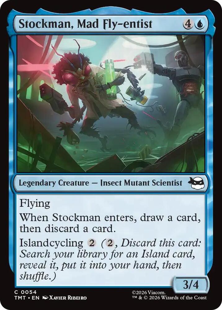 Stockman, Mad Fly-entist - 54 Normal - Teenage Mutant Ninja Turtles