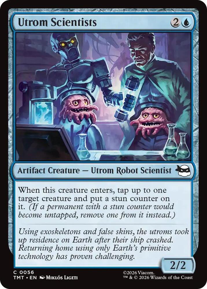 Utrom Scientists - 56 Foil - Teenage Mutant Ninja Turtles
