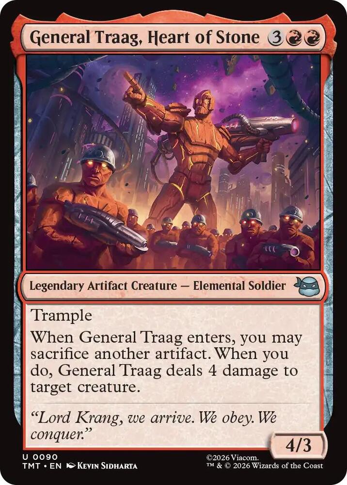 General Traag, Heart of Stone - 90 Normal - Teenage Mutant Ninja Turtles