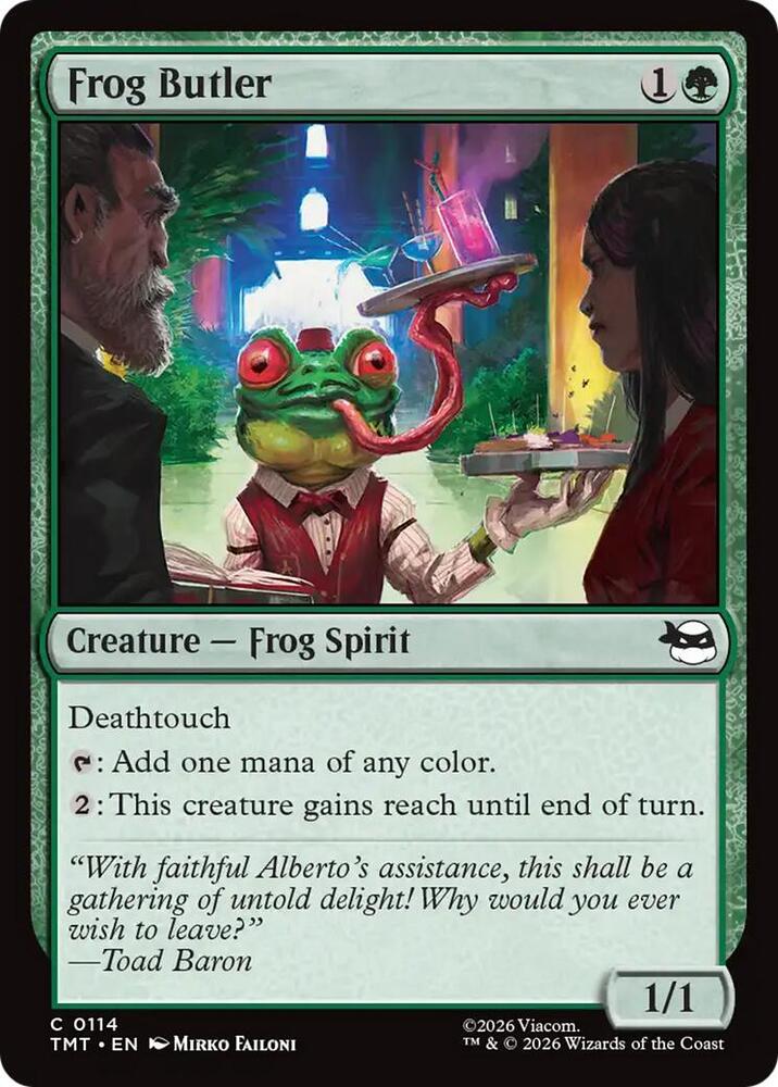 Frog Butler - 114 Normal - Teenage Mutant Ninja Turtles