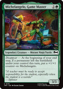 Michelangelo, Game Master - 118 Normal - Teenage Mutant Ninja Turtles