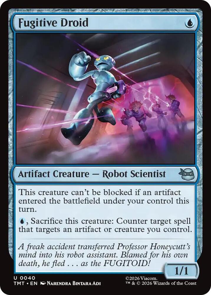 Fugitive Droid - 40 Normal - Teenage Mutant Ninja Turtles