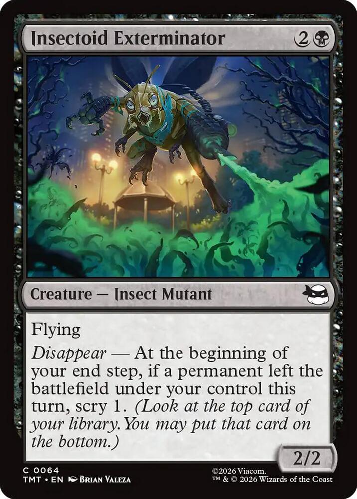 Insectoid Exterminator - 64 Normal - Teenage Mutant Ninja Turtles