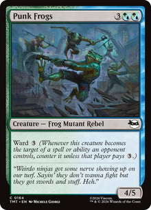 Punk Frogs - 164 Foil - Teenage Mutant Ninja Turtles