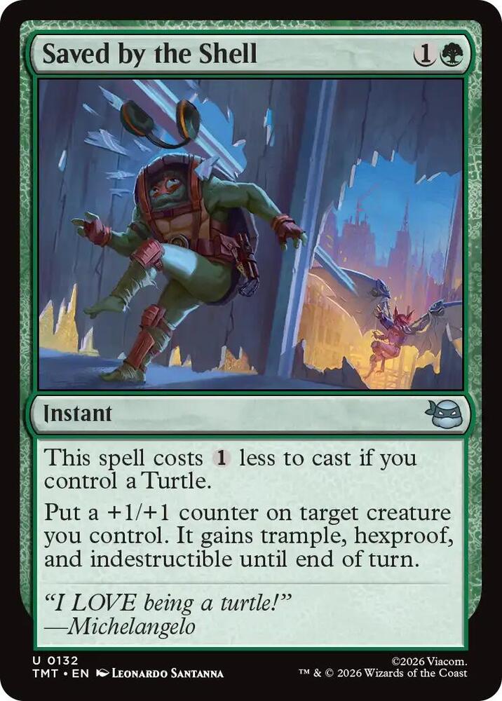 Saved by the Shell - 132 Normal - Teenage Mutant Ninja Turtles