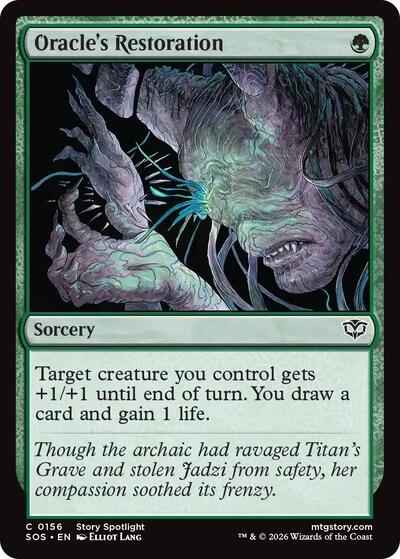 Oracle's Restoration - 156 Normal - Secrets of Strixhaven