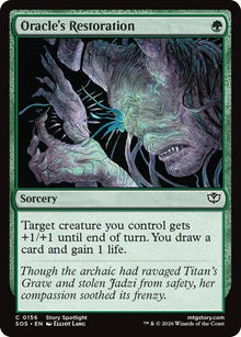 Oracle's Restoration - 156 Normal - Secrets of Strixhaven
