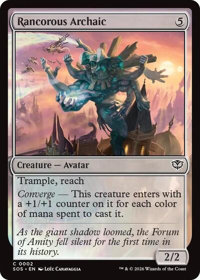 Rancorous Archaic - 2 Normal - Secrets of Strixhaven