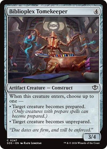 Biblioplex Tomekeeper - 247 Normal - Secrets of Strixhaven