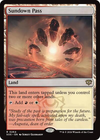 Sundown Pass - 264 Normal - Secrets of Strixhaven