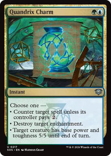 Quandrix Charm - 217 Normal - Secrets of Strixhaven