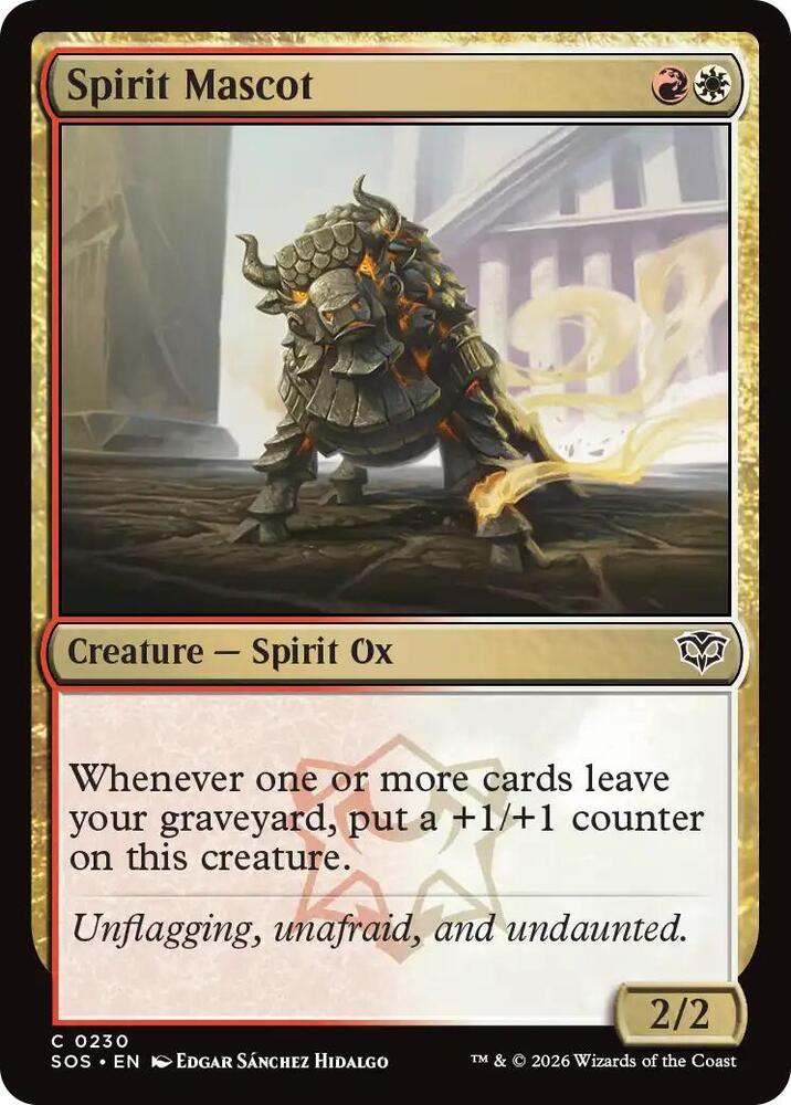 Spirit Mascot - 230 Normal - Secrets of Strixhaven