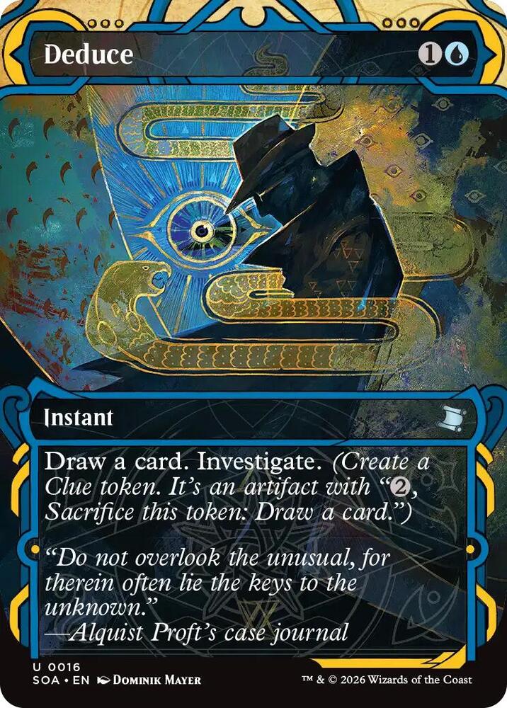 Deduce - 16 Normal - Secrets of Strixhaven: Mystical Archive