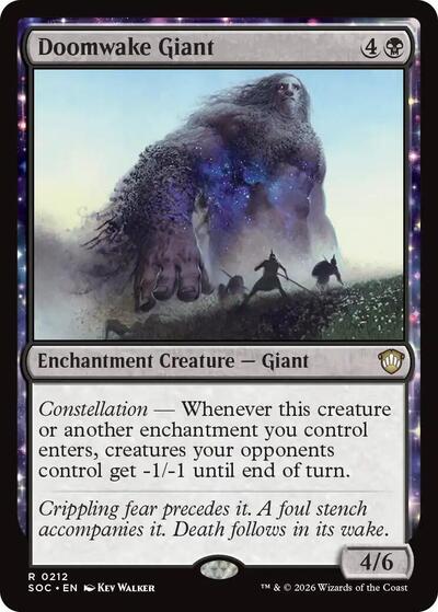 Doomwake Giant - 212 Normal - Commander: Secrets of Strixhaven