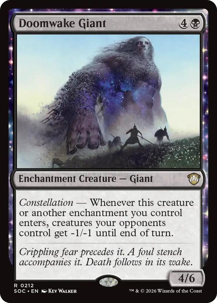 Doomwake Giant - 212 Normal - Commander: Secrets of Strixhaven