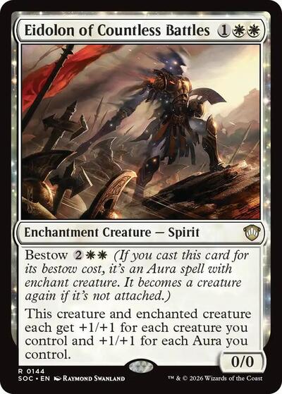 Eidolon of Countless Battles - 144 Normal - Commander: Secrets of Strixhaven