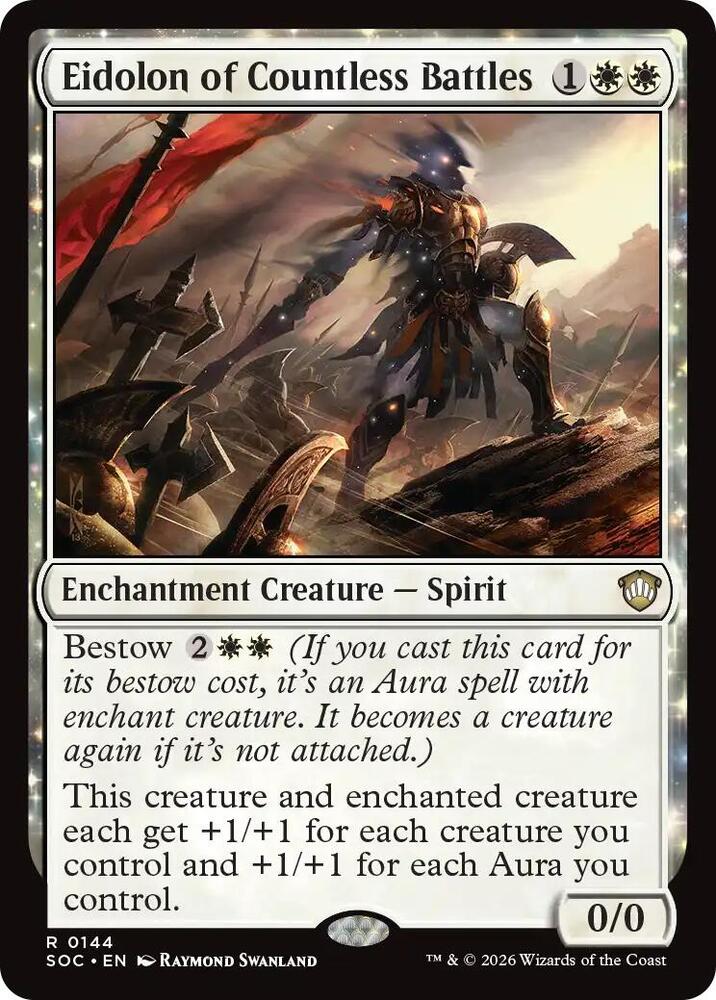 Eidolon of Countless Battles - 144 Normal - Commander: Secrets of Strixhaven