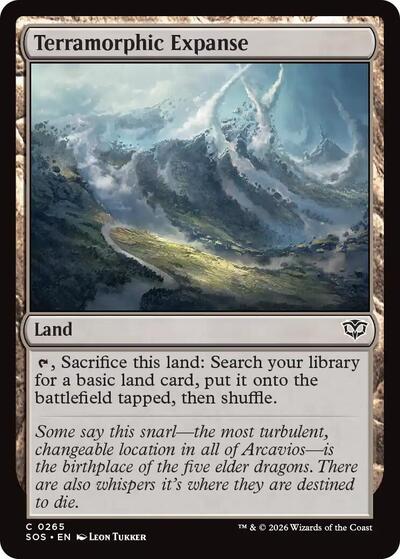 Terramorphic Expanse - 265 Normal - Secrets of Strixhaven