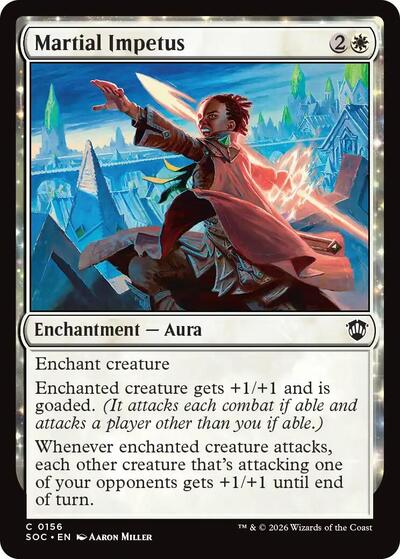 Martial Impetus - 156 Normal - Commander: Secrets of Strixhaven