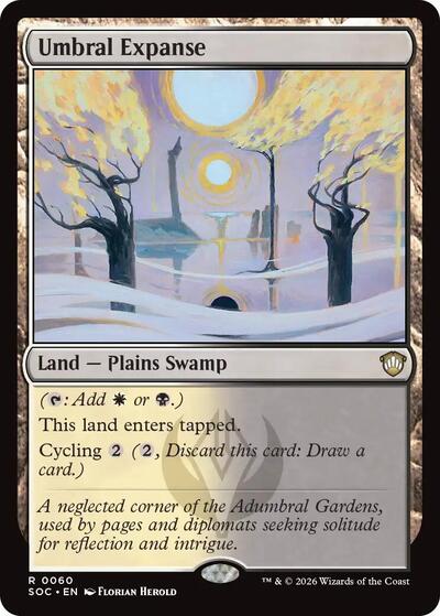 Umbral Expanse - 60 Normal - Commander: Secrets of Strixhaven