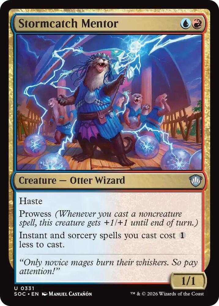 Stormcatch Mentor - 331 Normal - Commander: Secrets of Strixhaven